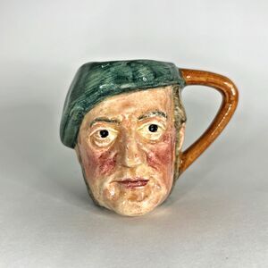 Wagner Toby Character Mug Jug Hand Painted Made England Vintage Barware